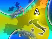 Meteo: dominio dell'alta pressione fino a Venerdì, poi tornano piogge e temporali 