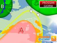 Meteo: ultimi giorni dell'Anticiclone, si avvicina la Svolta