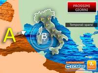 Meteo: Vortice insistente anche nei Prossimi...