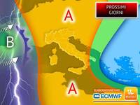 Meteo: Prossimi Giorni, il flusso atlantico...
