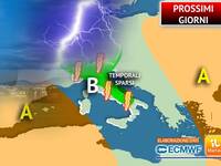 Meteo: nocciolo islandese verso l'Italia,...