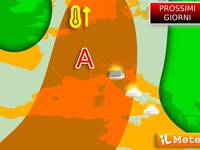 24/02/2026 - Meteo: Prossimi giorni, non solo Bel tempo, gli effetti dell'Anticiclone sull'Italia