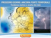 Meteo: Prossime Ore di breve tregua, ma Venerdì 8 nuovi Temporali e improvvisi scrosci d'acqua 