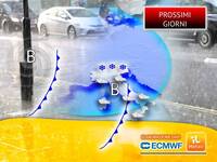 Meteo Settimana: l'Italia nel mirino di Perturbazioni a catena. Ecco dove pioverà nei prossimi giorni