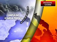 3/06/2026 - Meteo Prossimi Giorni: tra Giovedì e Venerdì nuovo impulso d'aria fresca e altri episodi temporaleschi