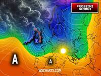Meteo: nei Prossimi Giorni tregua di Sole, poi di...