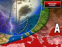 Meteo: Prossimi Giorni, tempo instabile e clima fresco almeno fino a Sabato 6, specie al Nord