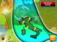 Meteo: Prossimi Giorni, arrivano i Temporali con...
