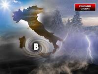 Meteo Settimana Santa: Ciclogenesi a 992 hPa almeno fino a Giovedì 2 Aprile con pioggia e neve a 600 metri 