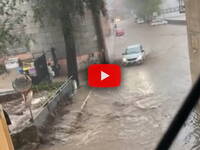 Meteo: Alluvione lampo a Savona, esonda un torrente a Quiliano; il Video