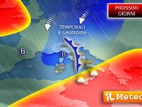 Meteo: Nuova Settimana tra Piogge e Temporali,...