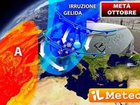 Meteo: svolta invernale da metà Ottobre,...
