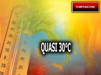 Meteo Temperature: il Caldo Anomalo durerà più del previsto, picchi di quasi 30°C fino a Domenica [Mappa]