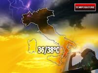 Meteo: sussulto del Caldo Africano con punte di...