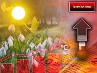 Meteo Temperature: afflusso di Aria Calda...