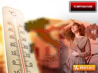 Meteo: Temperature in progressivo aumento, picchi fino a 37-39°C su molte regioni d'Italia