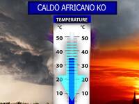 Meteo: Ko del Caldo africano e calo termico anche...