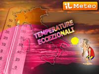 14/07/2026 - Meteo: imminente picco di calore sull'Italia, attese Temperature eccezionali. Mappa e prospettive