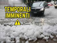 Meteo: Temporali imminenti, ecco tutte le zone a rischio Grandine tra poco
