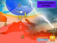 Meteo, fine Settembre e Ottobre: la tendenza aggiornata su Piogge e Temperature 