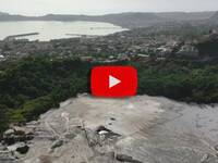 Terremoto ai Campi Flegrei: il drone in volo sulla solfatara, il Video