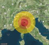 Terremoto in provincia di Piacenza, in Emilia...