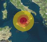 Terremoto in provincia di Messina, in Sicilia, a...
