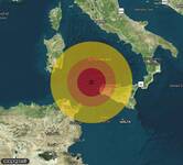 Terremoto in provincia di Trapani, in Sicilia, a Marettimo. Magnitudo 3.7. Ecco qui i dettagli