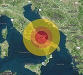 Terremoto in provincia di Foggia, in Puglia, a...