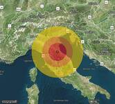 Terremoto in provincia di Forli-Cesena, in Emilia...