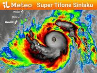 Super Tifone Sinlaku: la tempesta più forte...