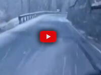 Meteo Cronaca (Video): Liguria, bufera di neve in Valbormida, fiocchi fino a 600 metri