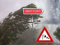 Meteo: Venti forti, attese raffiche a 90 km/h...