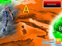 Meteo: Sabato e Domenica con l'anticiclone, sole...