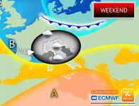 Meteo Weekend: torna il maltempo su mezza Italia; le Previsioni su Pioggia e Sole per Sabato e Domenica