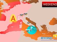 Meteo: Weekend, tra sole cocente e insidie...