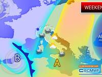 Meteo Weekend: Perturbazione tra Sabato e...