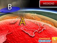 Meteo, Weekend con 8/10°C oltre la media....