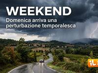 Meteo: Weekend, veloce perturbazione temporalesca in arrivo, coinvolgerà il Centro-Nord. Le Previsioni