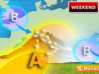 Meteo: Weekend con l'Anticiclone, le Previsioni per Sabato e Domenica sono un po' cambiate