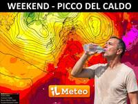 Meteo Weekend: picco di calore con l'Anticiclone Caronte, prevista anche Afa opprimente Sabato e Domenica