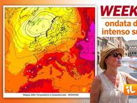 Meteo: Weekend di Caldo intenso, Sabato 1 e Domenica 2 Agosto masse d'aria roventi verso l'Italia. Previsioni