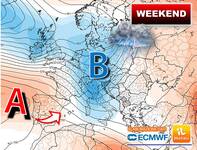 Meteo: nel Weekend nuovo peggioramento del Tempo, le zone colpite Sabato e Domenica