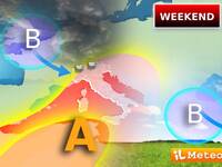 Meteo: Weekend, nuovo cambio di scenario tra Sabato 4 e Domenica 5 Maggio, gli aggiornamenti 