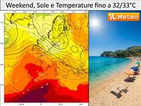 Meteo: Weekend, Sole e Temperature fino a...