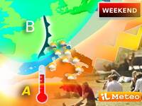 Meteo Weekend: torna l'Anticiclone Africano, ma ci saranno anche Acquazzoni e Grandine su alcune Regioni