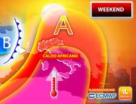 Meteo: Weekend, l'anticiclone africano diventerà potentissimo. Gli aggiornamenti
