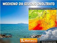 Meteo Weekend: tra Sabato e Domenica sole e clima...