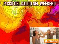 Meteo: nel Weekend l'anticiclone Caronte...