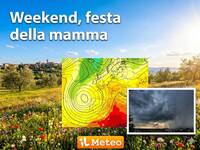 Meteo: Weekend, Sabato soleggiato e caldo al Sud, Festa della Mamma con qualche acquazzone al Centro-Nord